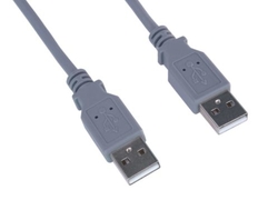 Kabel USB 2.0 propojovací A-A M/M 1m