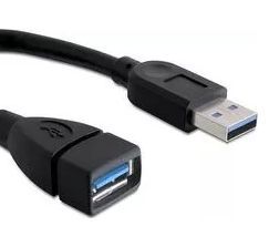 Kabel USB 3.0 prodlužovací A-A 2.0m
