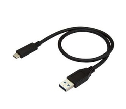 Kabel USB 3.1 A/M - USB-C/F 1m, QUICK CHARGE