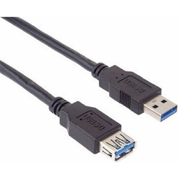 Kabel USB 3.0 prodlužovací A-A 0.5m PremiumCord