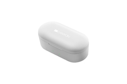Sluchátka CANYON Bluetooth TWS-2 800mAh, bílá
