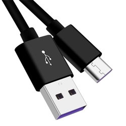 Kabel USB 3.1 C/M - USB 2.0 A/M, 5A, 2m, černý