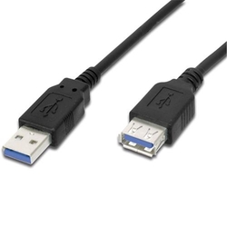 Kabel USB 3.0 prodlužovací A-A 1m PremiumCord