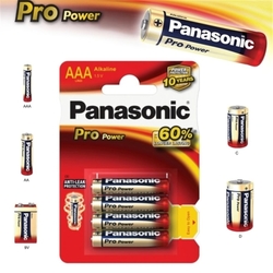 Baterie Panasonic AAA Pro Power LR03 4ks