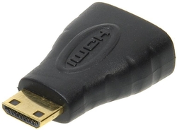 Adaptér HDMI-A/female- mini HDMI-C/male 